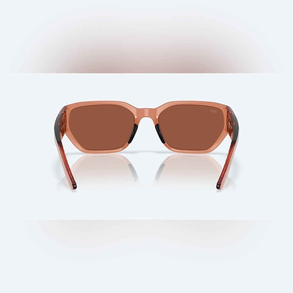 Costa Clemente Sunglasses - Women Translucent Pink Sands - Polarized - Picture 4 of 14